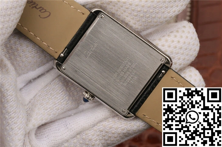 Cartier Tank WSTA0028 K11 Factory White Dial
