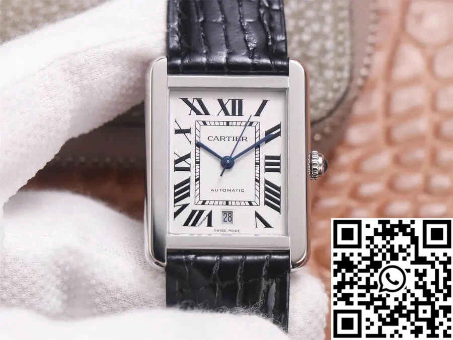 Cartier Tank WSTA0029 V9 Factory Stainless Steel