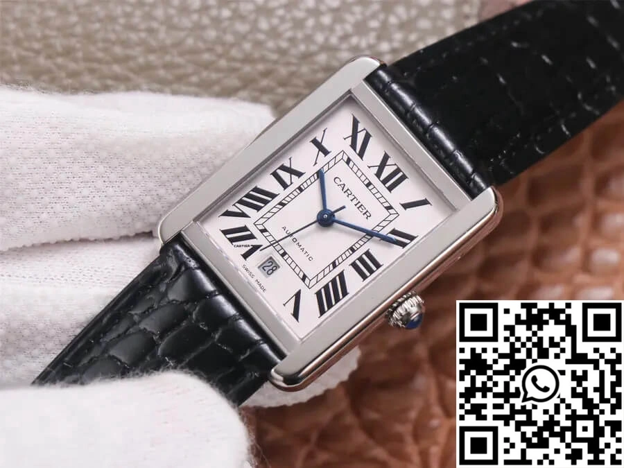 Cartier Tank WSTA0029 V9 Factory Stainless Steel