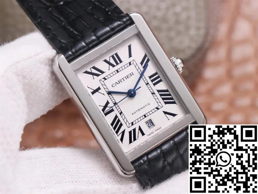 Cartier Tank WSTA0029 V9 Factory Stainless Steel