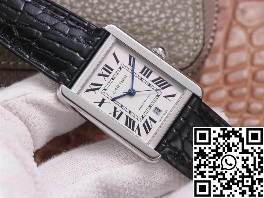 Cartier Tank WSTA0029 V9 Factory Stainless Steel
