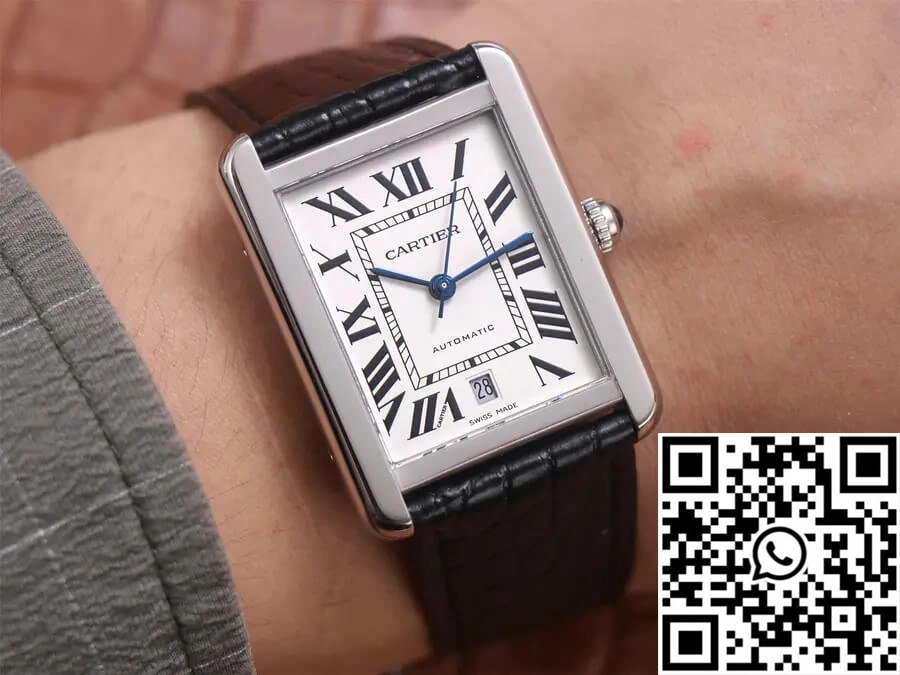 Cartier Tank WSTA0029 V9 Factory Stainless Steel
