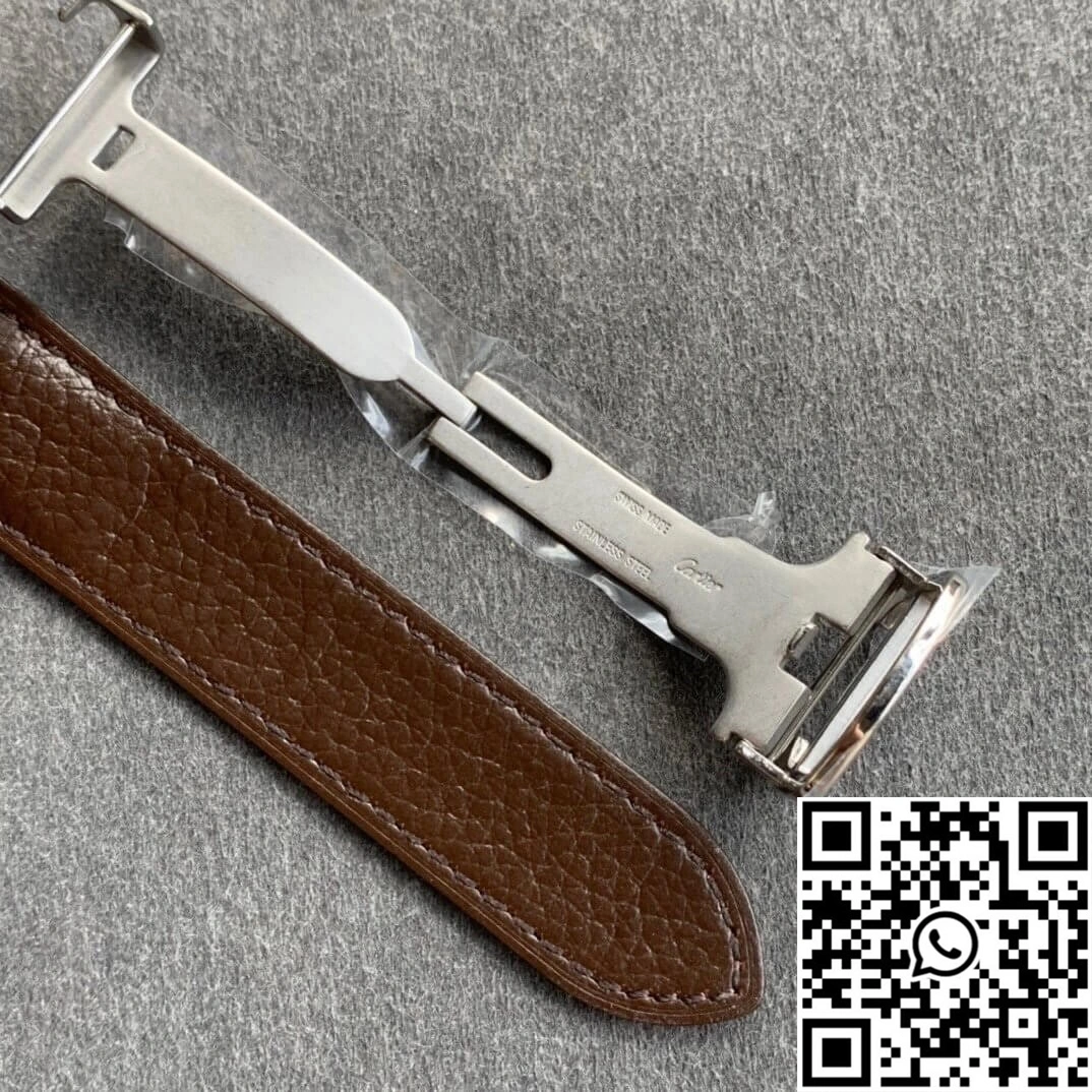 Cartier Tank WSTA0030 K11 Factory White Dial