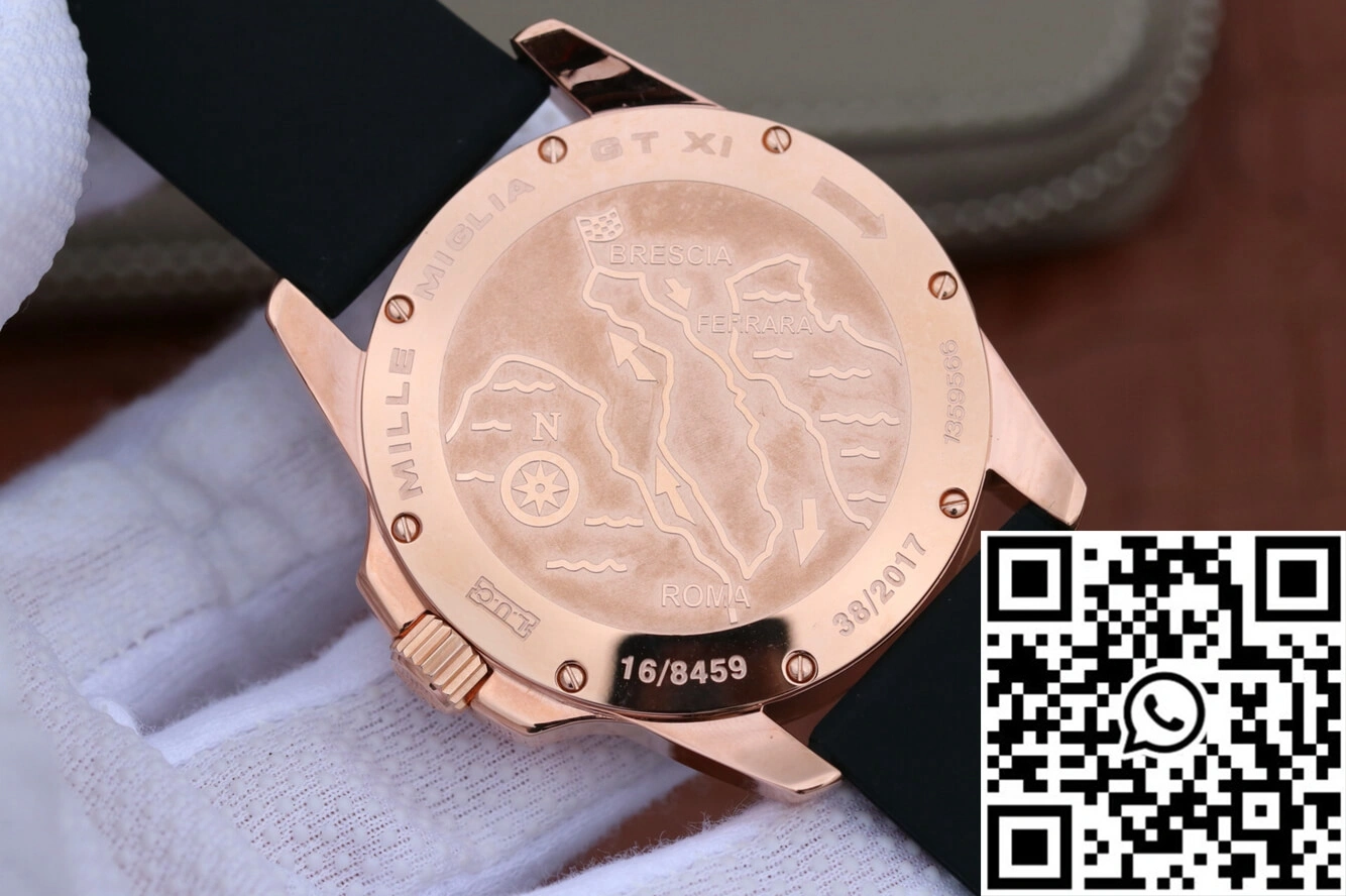 Chopard Classic Racing Mille Miglia 161272-5001 V6 Factory White Dial Rose Gold
