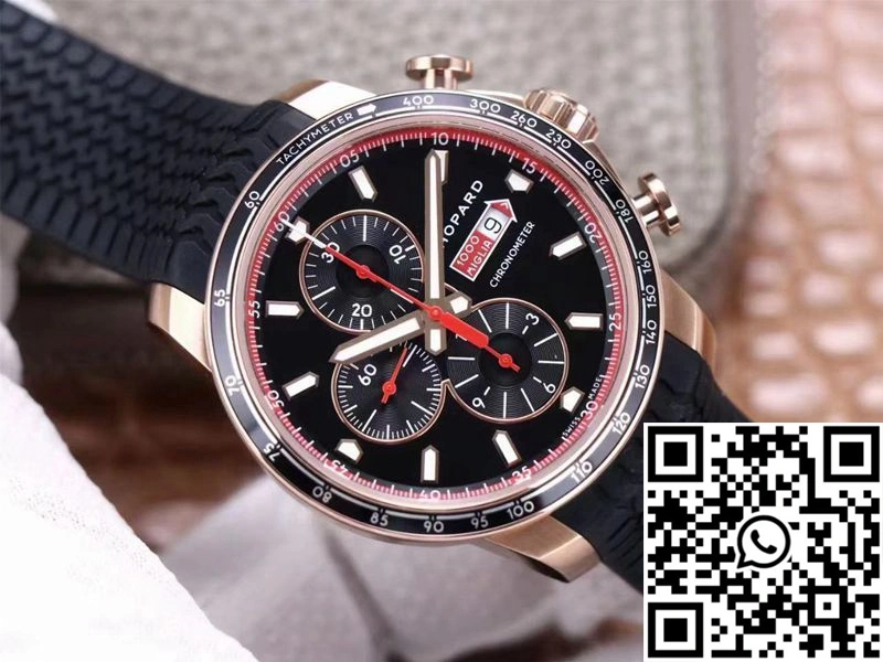 Chopard Classic Racing Mille Miglia GTS Chronograph 161293-5001 V7 Factory Black Dial