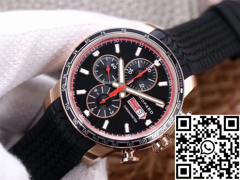 Chopard Classic Racing Mille Miglia GTS Chronograph 161293-5001 V7 Factory Black Dial