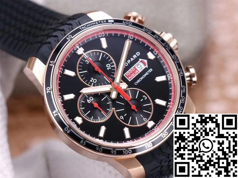 Chopard Classic Racing Mille Miglia GTS Chronograph 161293-5001 V7 Factory Black Dial