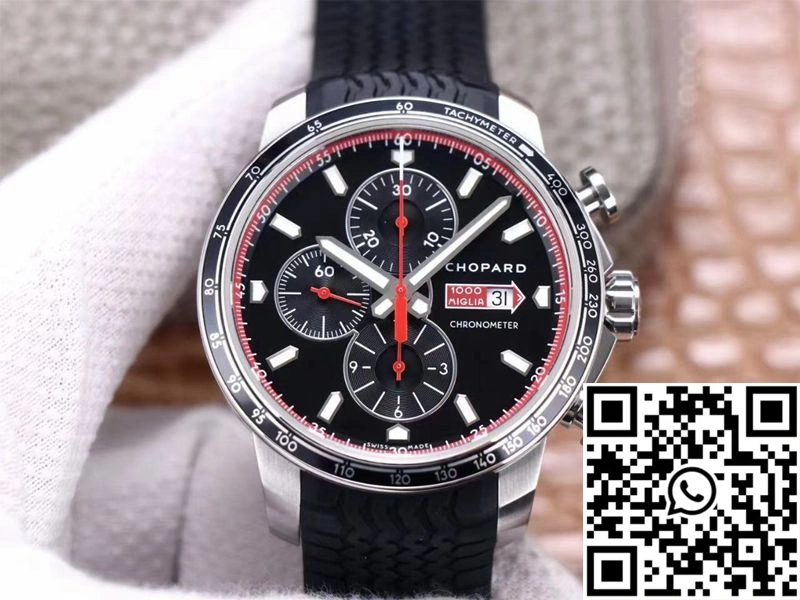 Chopard Classic Racing Mille Miglia GTS Chronograph 168571-3001 V7 Factory Black Dial