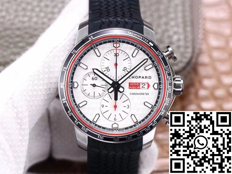 Chopard Classic Racing Mille Miglia GTS Chronograph 168571-3002 V7 Factory White Dial
