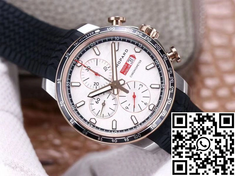 Chopard Classic Racing Mille Miglia GTS Chronograph 168571-6001 V7 Factory White Dial