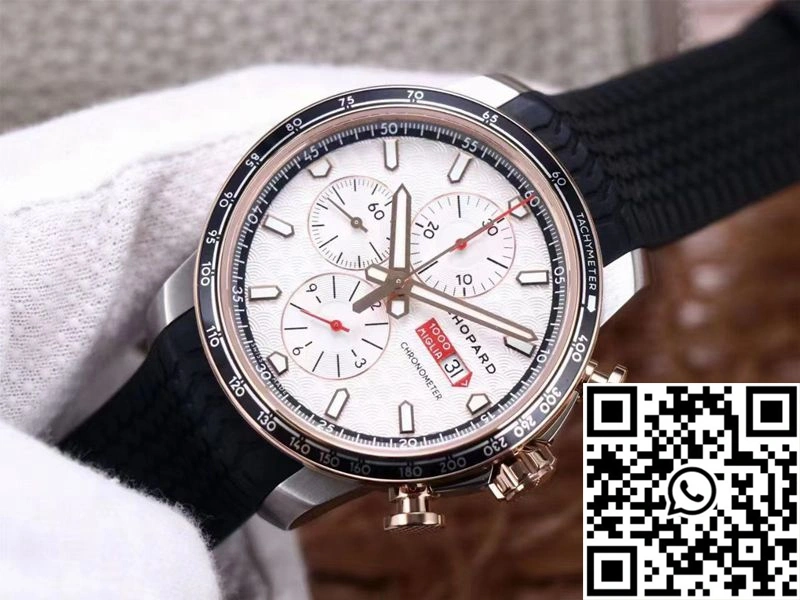 Chopard Classic Racing Mille Miglia GTS Chronograph 168571-6001 V7 Factory White Dial