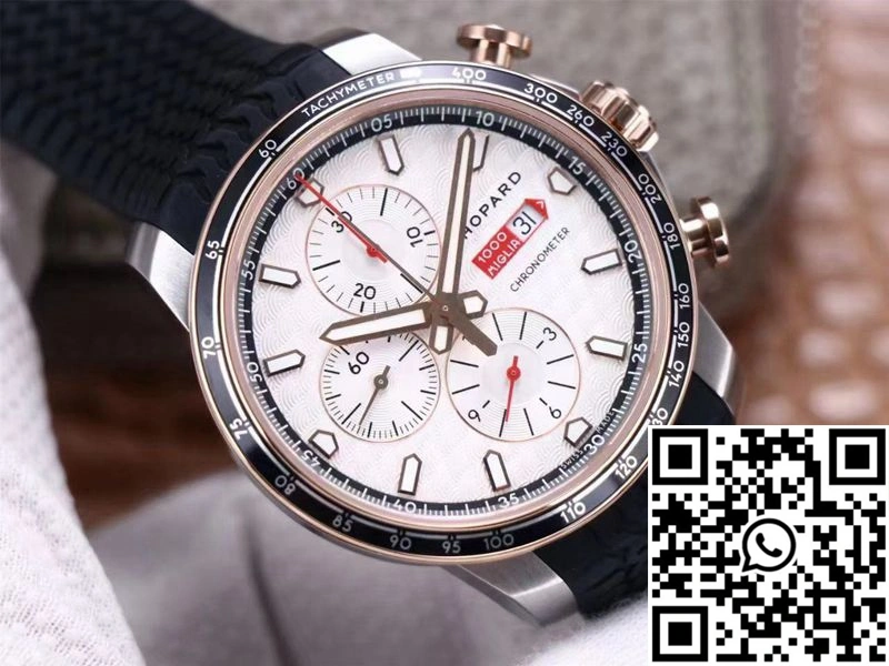Chopard Classic Racing Mille Miglia GTS Chronograph 168571-6001 V7 Factory White Dial