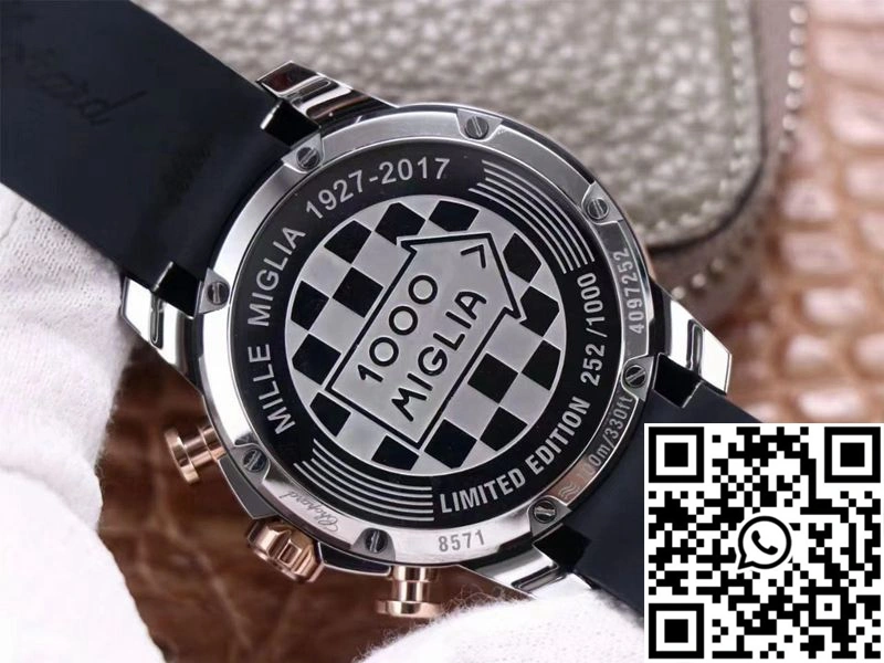 Chopard Classic Racing Mille Miglia GTS Chronograph 168571-6001 V7 Factory White Dial
