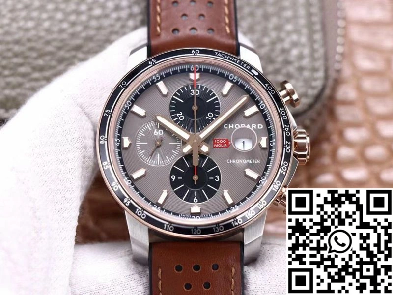 Chopard Classic Racing Mille Miglia GTS Chronograph 168571-6002 V7 Factory Gray Dial