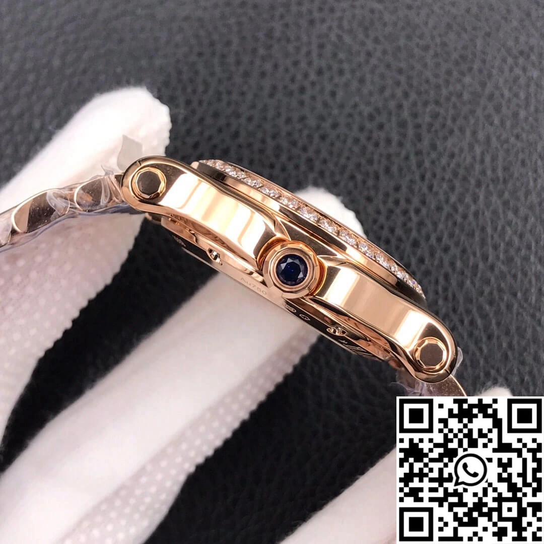 Chopard Happy Diamonds 274808-5004 YF Factory Rose Gold Silver Dial