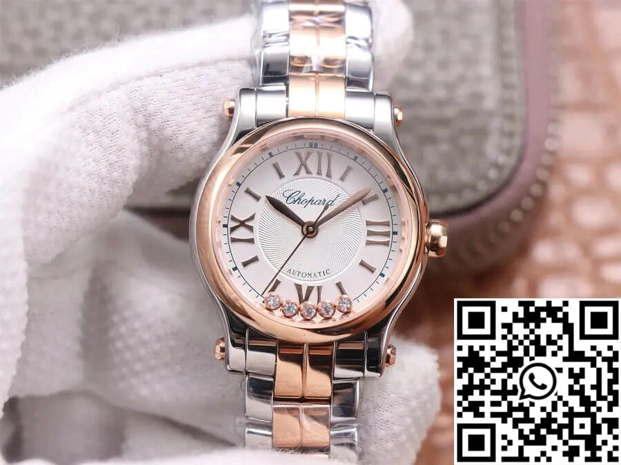 Chopard Happy Diamonds 278573-6014 YF Factory Rose Gold