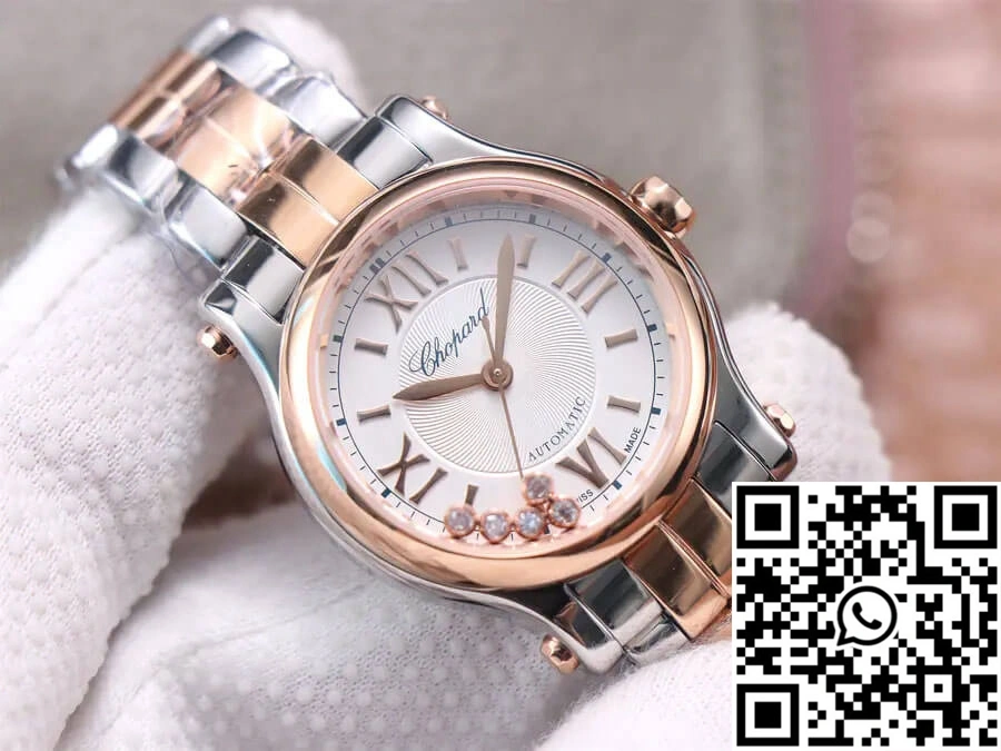 Chopard Happy Diamonds 278573-6014 YF Factory Rose Gold