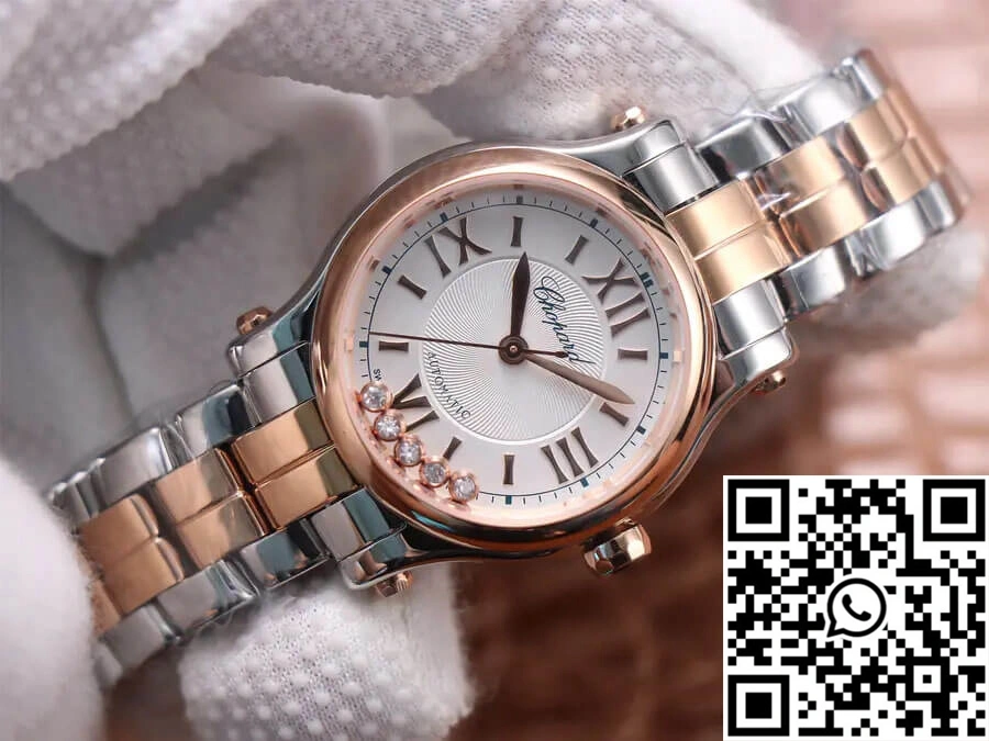 Chopard Happy Diamonds 278573-6014 YF Factory Rose Gold