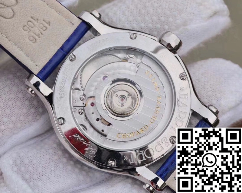 Chopard Happy Diamonds Happy Love 278559-3020 YF Factory Blue Mother Pearl Dial