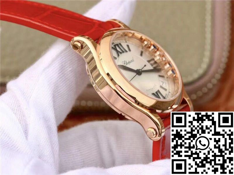 Chopard Happy Sport 36MM Automatic Rose Gold Diamonds YF Factory 274808-5001 Rad