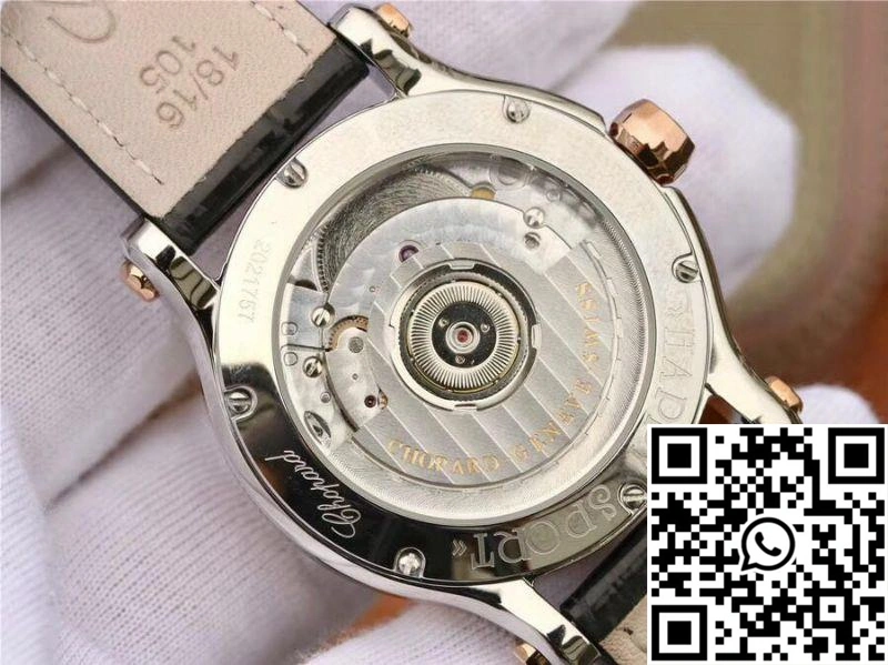 Chopard Happy Sport 36MM Automatic Rose Gold Diamonds YF Factory 274808-5001