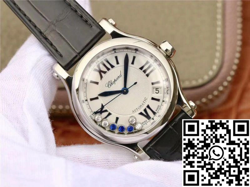 Chopard Happy Sport 36MM Automatic Stainless Steel Diamonds YF Factory 278559-3001