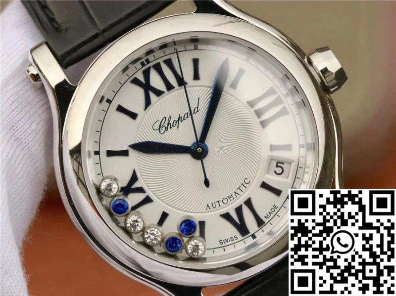 Chopard Happy Sport 36MM Automatic Stainless Steel Diamonds YF Factory 278559-3001