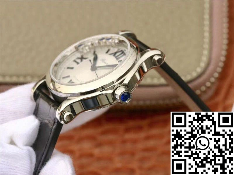 Chopard Happy Sport 36MM Automatic Stainless Steel Diamonds YF Factory 278559-3001