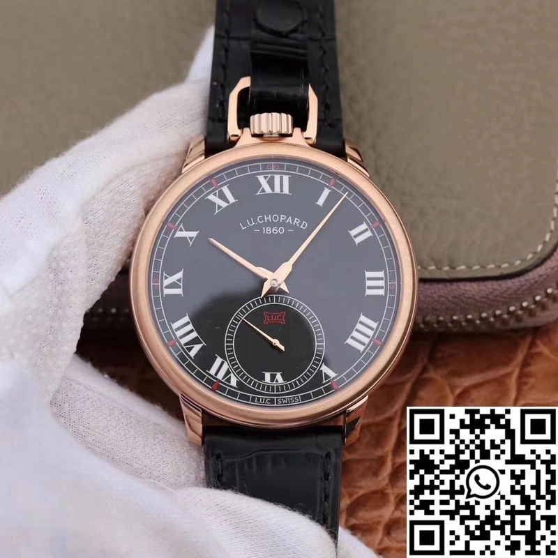Chopard L.U.C 161923-1001 Louis Ulysse Black Dial