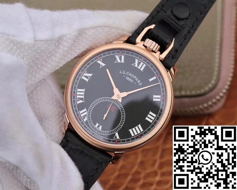Chopard L.U.C 161923-1001 Louis Ulysse Black Dial
