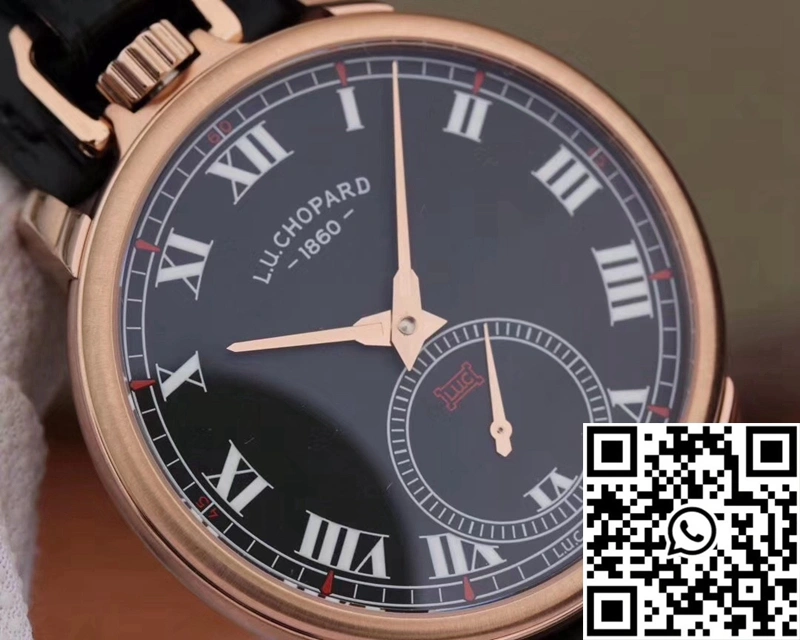 Chopard L.U.C 161923-1001 Louis Ulysse Black Dial