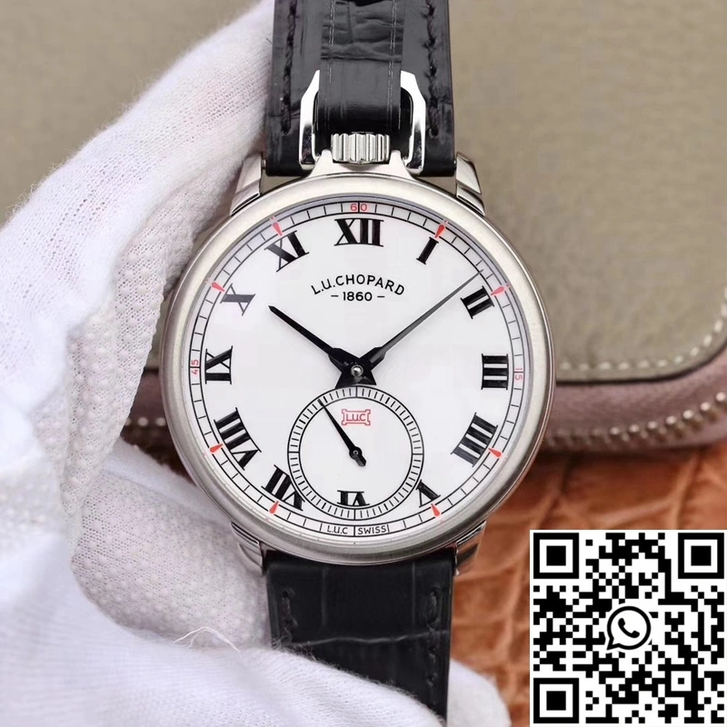 Chopard L.U.C 161923-1001 Louis Ulysse White Dial