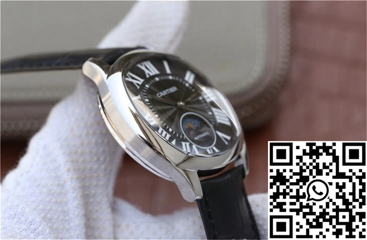 Drive De Cartier Moonphase WGNM0009 Black Dial