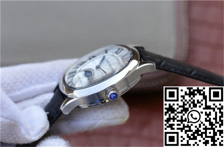 Drive De Cartier Moonphase WSNM0008 Silver Dial