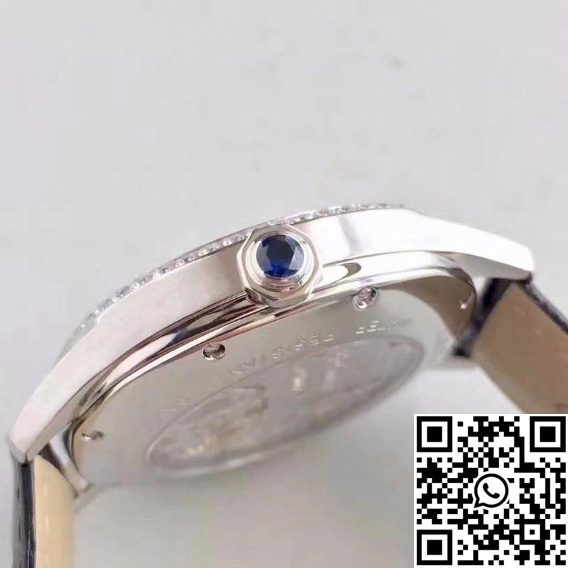 Drive De Cartier W4100013 Tourbillon White Textured Dial