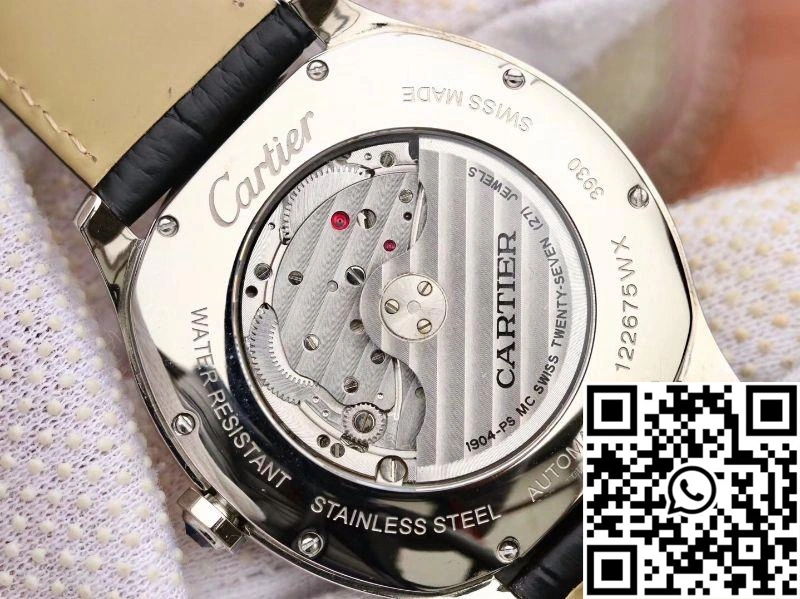 Drive De Cartier WSNM0004 GS Factory White Dial