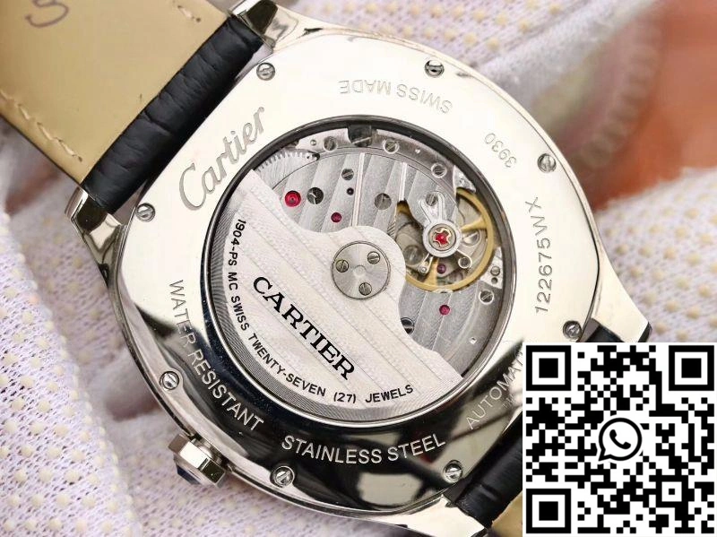 Drive De Cartier WSNM0004 GS Factory White Dial