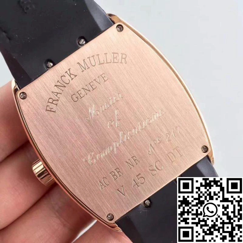 Franck Muller 8880 SC DT Rose Gold Diamond Dial