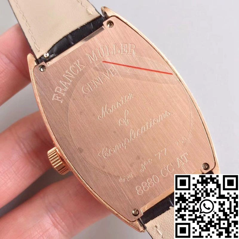 Franck Muller 8880 SC DT Rose Gold Diamonds Dial