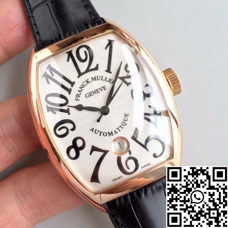 Franck Muller Casablanca Date 8880 C DT GF Factory V2 Silver Dial