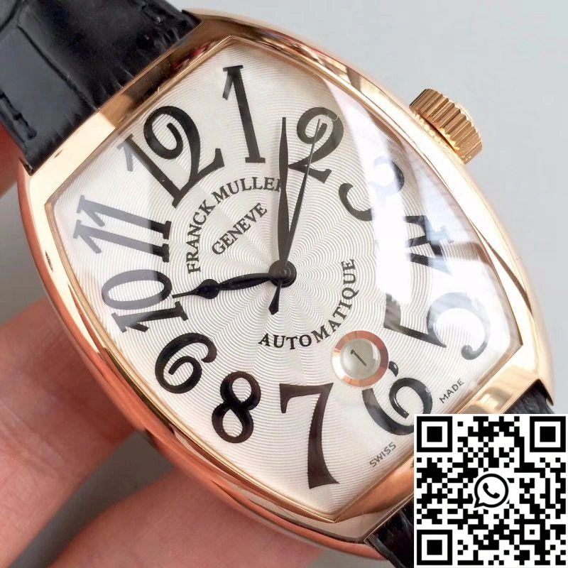 Franck Muller Casablanca Date 8880 C DT GF Factory V2 Silver Dial