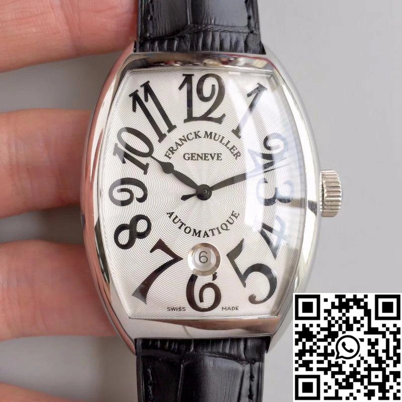 Franck Muller Casablanca Date 8880 C DT GF Factory V2 Silver Dial