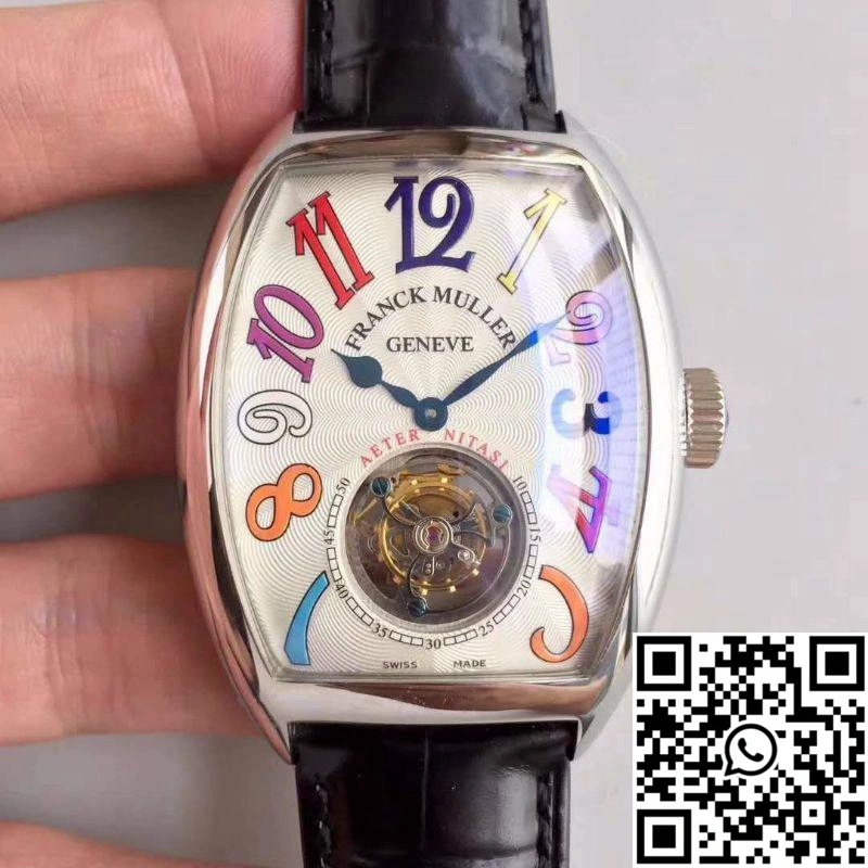Franck Muller Crazy Color Dreams Tourbillon 8880 White Dial