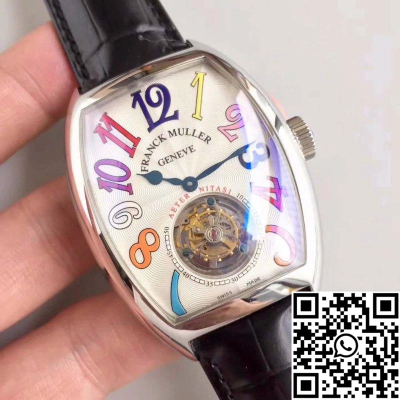 Franck Muller Crazy Color Dreams Tourbillon 8880 White Dial
