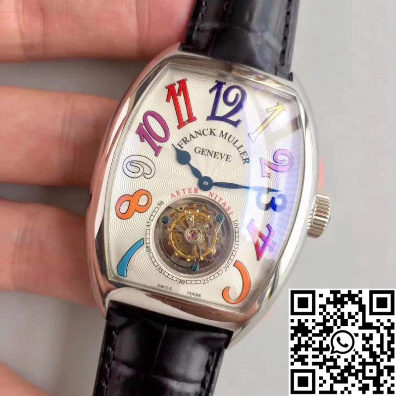 Franck Muller Crazy Color Dreams Tourbillon 8880 White Dial