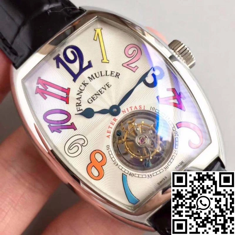 Franck Muller Crazy Color Dreams Tourbillon 8880 White Dial