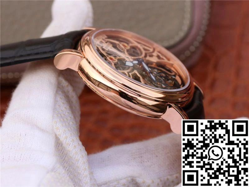 Franck Muller Giga Tourbillon 18K Rose Gold Skeleton Dial