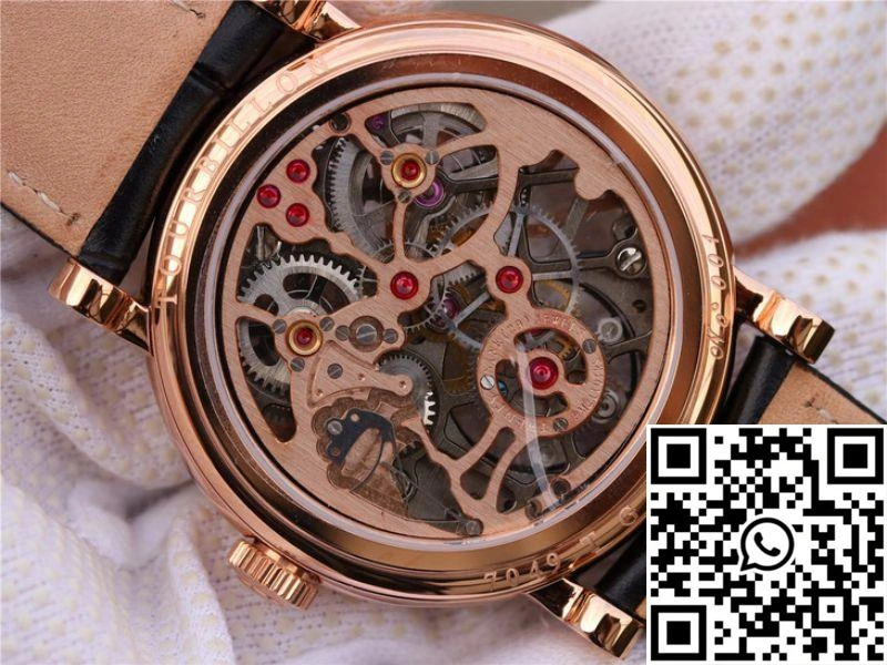 Franck Muller Giga Tourbillon 18K Rose Gold Skeleton Dial