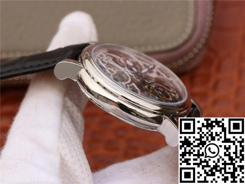 Franck Muller Giga Tourbillon 7048 T G SQT BR Silver Skeleton Dial