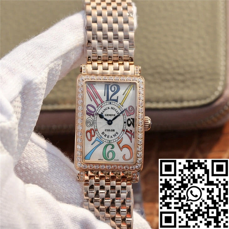 Franck Muller LONG ISLAND 952 Ladies ABF Factory Rose Gold With Diamonds